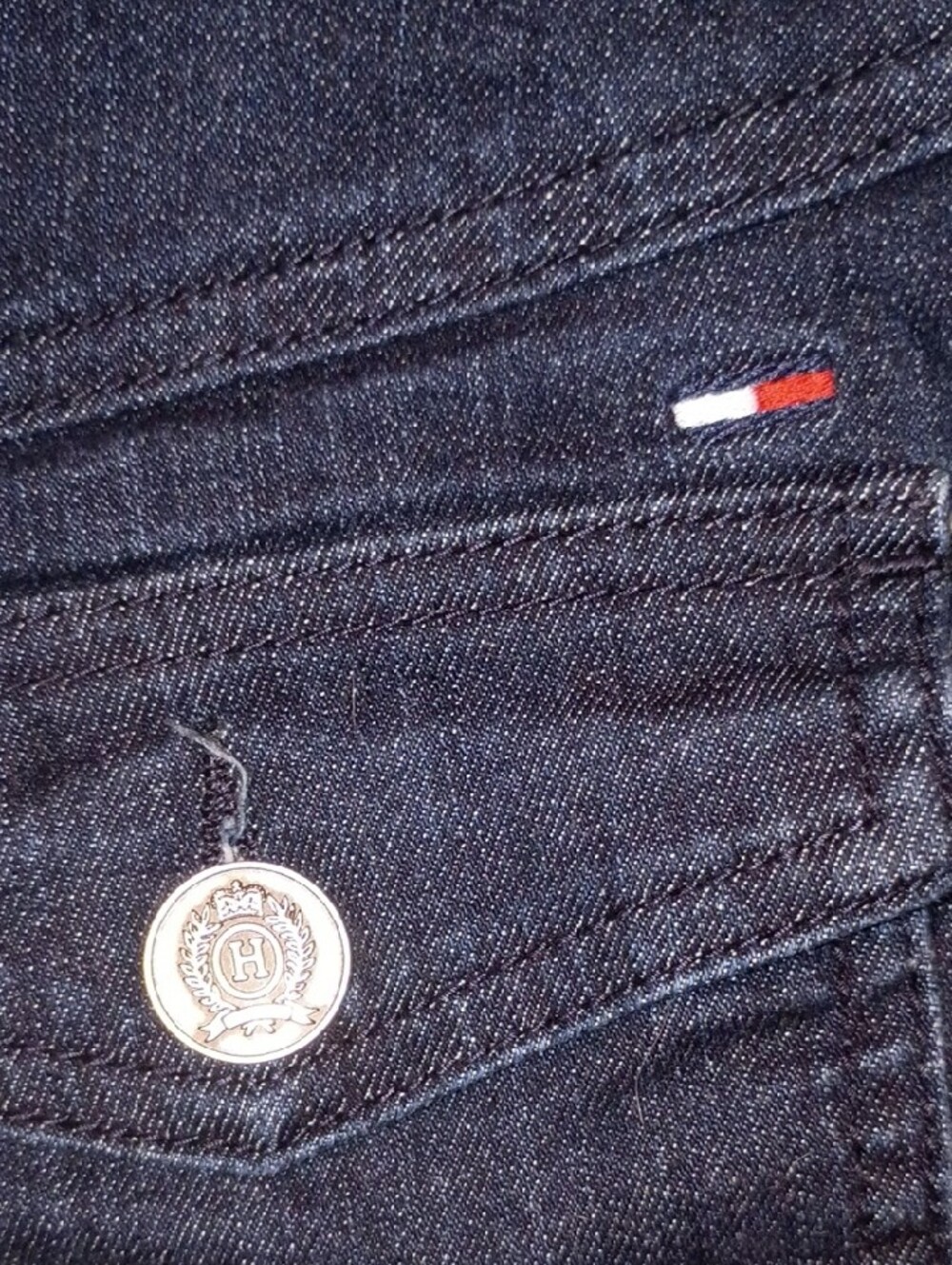 Dark Blue Denim Jeans Skirt